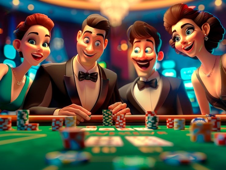Tampilan grid Fortune Mouse dengan simbol-simbol dan cascade effect di platform jaguar77